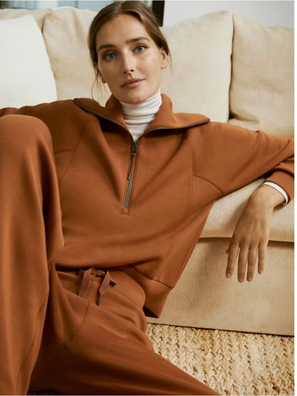 SPANX AirEssentials Matching Set in Butterscotch